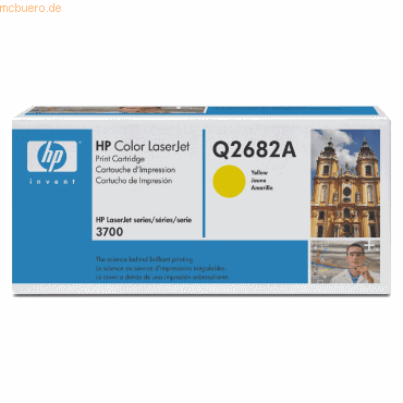 HP Toner HP Q2682A gelb von HP