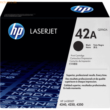 HP Toner HP Q5942A schwarz von HP