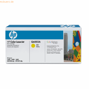 HP Toner HP Q6002A yellow von HP