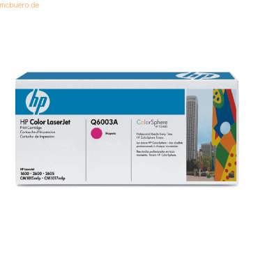 HP Toner HP Q6003A magenta von HP