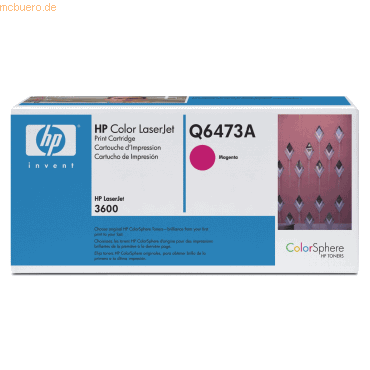 HP Toner HP Q6473A magenta von HP