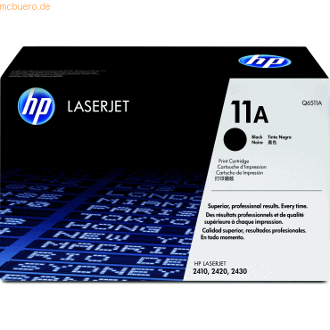 HP Toner HP Q6511A schwarz von HP