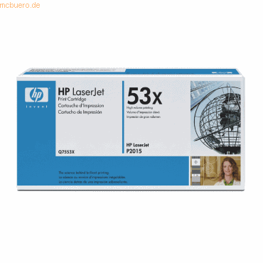 HP Toner HP Q7553X schwarz HP Toner HP Q7553X schwarz von HP
