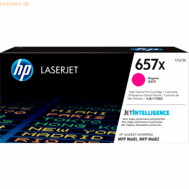 HP Toner-Kartusche HP 657X magenta von HP