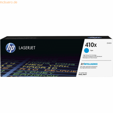 HP Toner Original HP 410X cyan HP Toner Original HP 410X cyan von HP