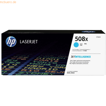 HP Toner Original HP 508X cyan HP Toner Original HP 508X cyan von HP