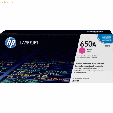 HP Toner Original HP CE273A magenta von HP