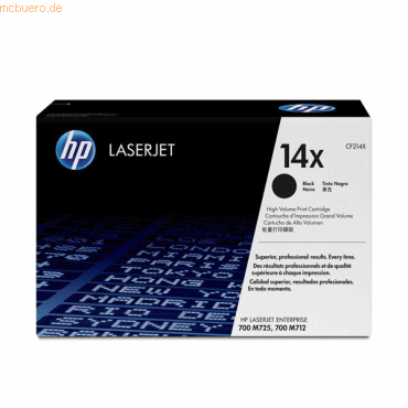 HP Toner Original HP CF214X schwarz HP Toner Original HP CF214X schwarz von HP