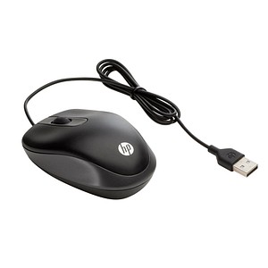 HP Travel Maus kabelgebunden schwarz HP Travel Maus kabelgebunden schwarz von HP