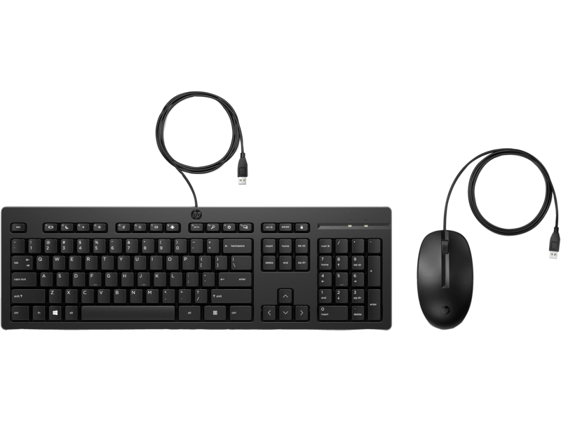 HP USB 225 Tastatur und Maus Set HP USB 225 Tastatur und Maus Set von HP