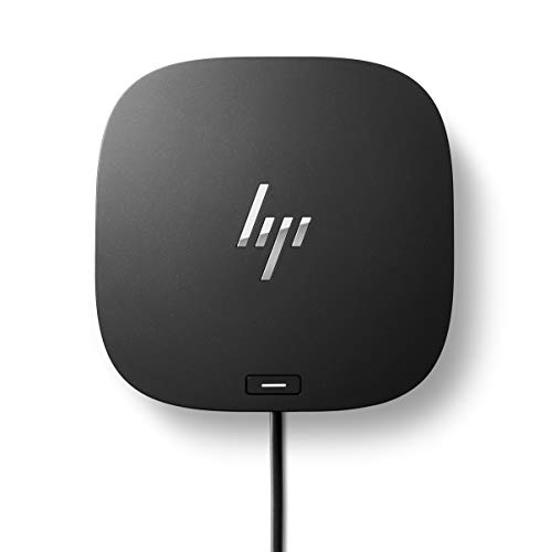 HP USB-C G5 Dockingstation, kompatibel mit HP Notebook und MacBook, USB-C-Anschluss, 4 USB 3.0, 2 DisplayPort, 1 HDMI 2.0, 1 RJ-45, 1 Combo Audio/Mikrofon, Schwarz HP USB-C G5 Dockingstation, kompatibel mit HP Notebook und MacBook, USB-C-Anschluss, 4 USB 3.0, 2 DisplayPort, 1 HDMI 2.0, 1 RJ-45, 1 Combo Audio/Mikrofon, Schwarz von HP