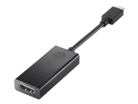 HP USB-C to HDMI 2.0, Schwarz, 111,2 mm, 44,2 mm, 17,1 mm, 31 g von HP
