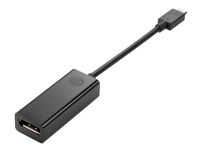 HP USB-C-zu-DP-Adapter, 3.2 Gen 1 (3.1 Gen 1), USB Typ-C von HP