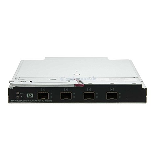 HP Virtual Connect 8Gb 20-Port Fibre Channel Module - Switch - 20 x 8Gb Fibre Channel - Plugin-Modul - für BLc3000 Enclosure; BLc3000 Single-Phase Enclosure; BLc7000 Enclosure von HP