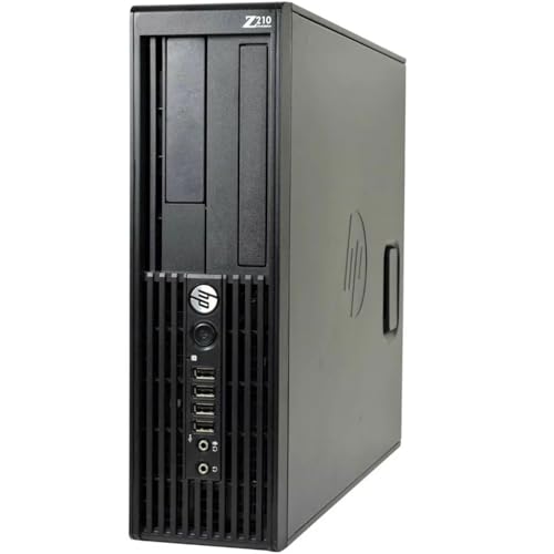 HP Workstation Z210 SFF PC Desktop-PC Festplattencomputer (überholt), Prozessor Intel Core i5-2400, 8 GB DDR3 RAM Speicher, 240 GB SSD SATA, Windows 10 Pro + Office Paket von HP