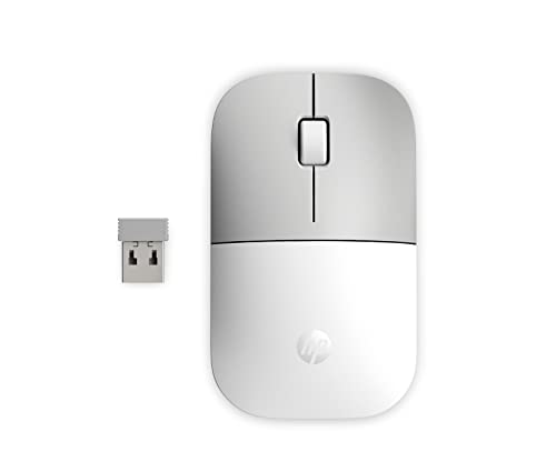 HP Z3700 (171D8AA) kabellose Mouse (1200 optische Sensoren, bis zu 16 Monate Batterielaufzeit, USB Anschluss, Plug&Play) Keramik von HP