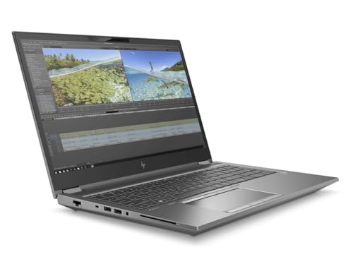 HP ZBook Fury 15 G7 15,6 Zoll Full HD Intel Core i7 10850H 512GB SSD Festplatte 32GB Speicher Windows 11 Home Fingerprint Nvidia Quadro T1000 Notebook Laptop (Generalüberholt) von HP
