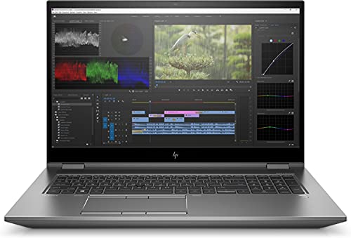 HP ZBook Fury 17 G8 (17,3 Zoll / Full HD ) Mobile Workstation Laptop (Intel Core i7-11800H, 16GB RAM, 1TB SSD, Nvidia RTX A2000, Windows 10 Pro, Fingerabdrucksensor, QWERTZ) Grau von HP