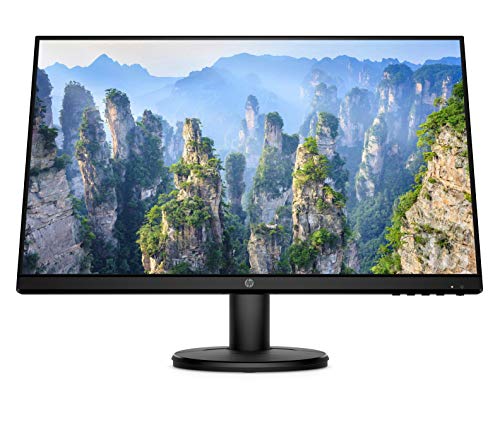 HP v24i Full-HD-Monitor (1920 x 1080) 23,8 Zoll (1 VGA, 1 HDMI) schwarz von HP