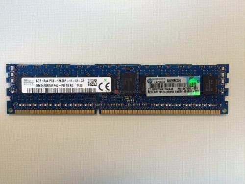 HPE Ersatzteil 8GB DDR3-1600 1RX4 RDIMM CAS-11 DL 360 Part 647899-B21 (S) (Generalüberholt) von HP