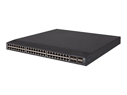 HPE FlexFabric 5700-48G-4XG-2QSFP+ Switch - C3 - Managed - 48 x 10/100/1000 + 4 x 10 Gigabit Ethernet SFP+ / 1 Gigabit Ethernet SFP+ + + 2 x QSFP+ 40 Gibabit (Up-Pur) - Rack montierbar von HP
