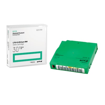 HPE LTO-8 Ultrium 30TB RW Non Custom Labeled Data Cartridges 20 pack Q2078AN von HP