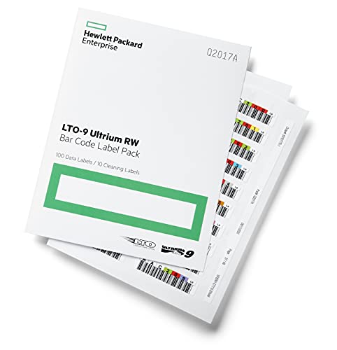 HPE LTO-9 Ultrium RW Bar Code Label Pack HPE LTO-9 Ultrium RW Bar Code Label Pack von HP
