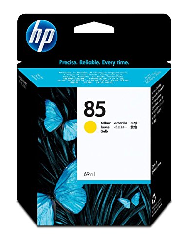 Hewlett Packard 85 Tintenpatrone, 69 ml, gelb von HP