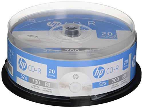 Hewlett Packard CR52020CB CD-R Spindel, 20 Stück von HP