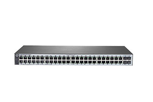 Hewlett Packard Enterprise 1820-48G - Netzwerk-Switches (IEEE 802.3, IEEE 802.3ab, IEEE 802.3u, L2, Gigabit Ethernet (10/100/1000), ARM Cortex-A9, Grau, 1U) (Generalüberholt) von HP