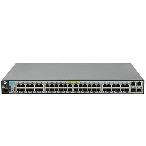 Hewlett Packard Enterprise 2620-48-PoE+ Managed L2 Fast Ethernet (10/100) Grau 1U Power Over Ethernet (PoE) - Netzwerk-Switches (Managed, L2, Fast Ethernet (10/100), Ethernet-Verbindung, unterstützt von HP
