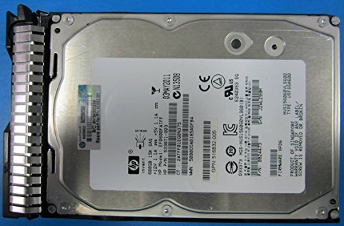 Hewlett Packard Enterprise 600GB 6G SAS 15K 3.5in Bulk, 652620-B21-RFB (Bulk SC ENT HDD) (Generalüberholt) von HP