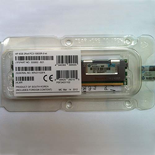 Hewlett Packard Enterprise 8 GB DDR3 SDRAM Speichermodul 8 GB 1333 MHz ECC - Speichermodule (8 GB, 1 x 8 GB, DDR3, 1333 MHz, 240-pin DIMM) von HP