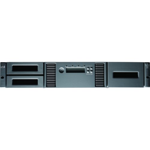Hewlett Packard Enterprise BL537A Tape Autoloader & Library - Tape Autoloaders & Libraries (589 x 987 x 271 mm, 100-240 VAC, 50/60 Hz, 2.5A, 2U, Serial Attached SCSI (SAS), LTO-5, 256-bit AES) von HP