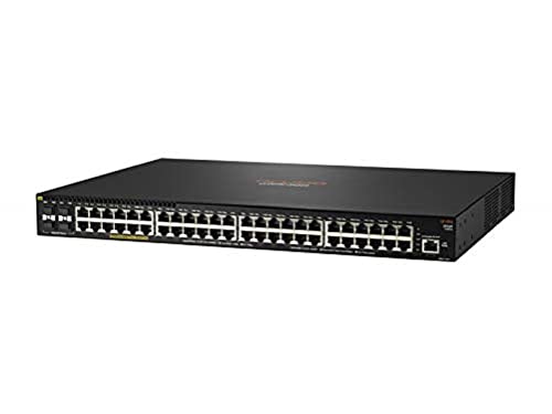 Hewlett Packard Enterprise HP Hpe Aruba 2930F 48G PoE+ 4SFP - Switch - 48 Anschlüsse - L3 - Verwaltet - stapelbar von HP