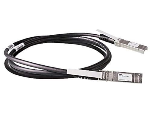 Hewlett Packard HP Enterprise 10 G SFP + to SFP + 3 m Direct Attach Copper 3 m SFP + schwarz Kabel Infiniband – Infiniband-Kabel (3 m, SFP +, 10 Gbit/S, Schwarz, männlich von HP