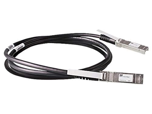 Hewlett Packard HP HP Enterprise 10 G SFP + to SFP + 3 m Direct Attach Copper 3 m SFP + schwarz Kabel Infiniband – Infiniband-Kabel (3 m, SFP +, 10 Gbit/S, Schwarz, männlich von Hewlett Packard