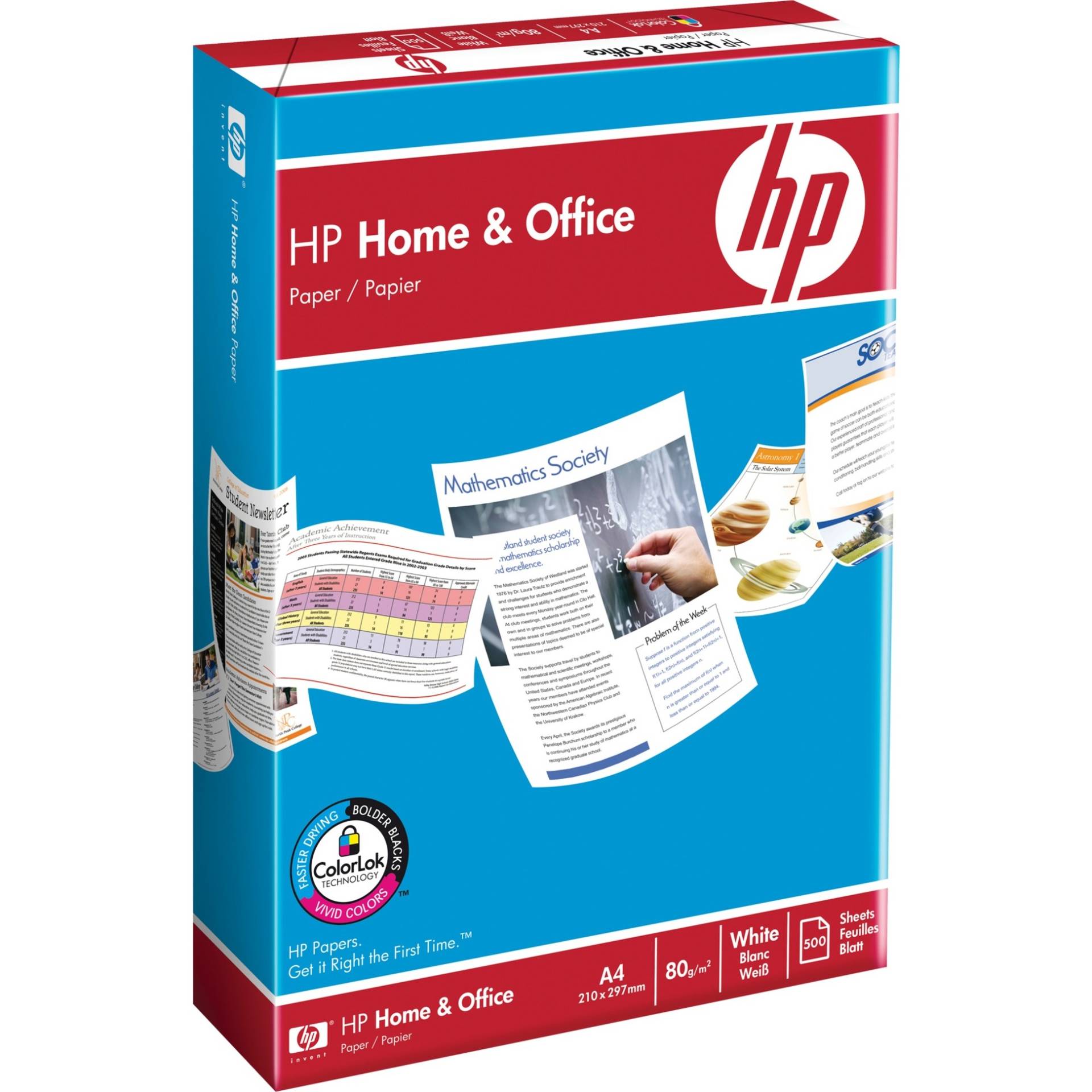 Home & Office 80g 210x297 (CHP150), Papier von HP