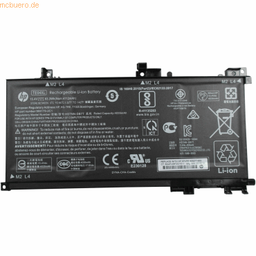 HP Akku für HP PAVILION 15-BC206UR Li-Pol 15,4 Volt 4000 mAh schwarz von HP