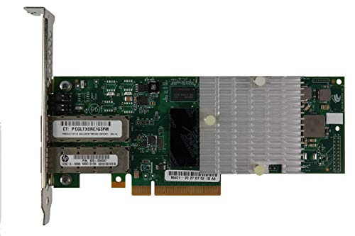 Hpe QLE8242 925-200007 3PAR StoreServ PCIe Dual Port 10GB iSCSI FC QR487A 683237-001 mit Standard-Halterung von HP