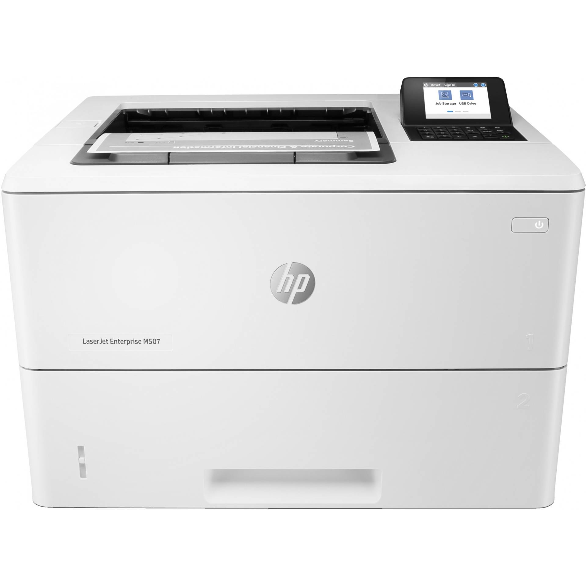 L HP LaserJet Enterprise M507dn S/W-Laserdrucker 43 S./Min. LAN Duplex L HP LaserJet Enterprise M507dn S/W-Laserdrucker 43 S./Min. LAN Duplex von HP