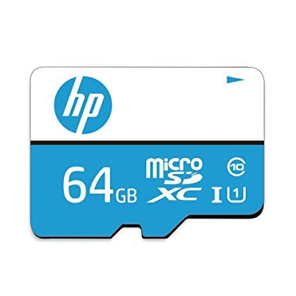 Micro SD HP 64GB Class 10 100MB/s + Adapter von HP
