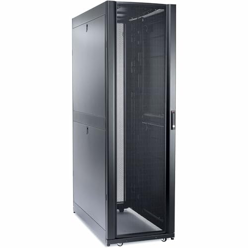 NetShelter SX 45U 600mm Wide x 1200mm Deep Enclosure with Sides Black von APC BY SCHNEIDER ELECTRIC