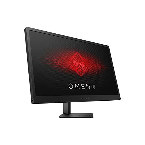 OMEN 25 Gaming Monitor - 25 Zoll Bildschirm, Full HD Display, 144Hz, AMD FreeSync Premium, 2xHDMI, DisplayPort, 3xUSB, Audio Out, Reaktionszeit 1ms, schwarz von HP