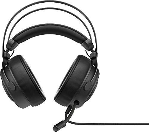 Omen Blast Gaming Headset (7.1 Surround Sound, 53mm Treiber, einziehbares Mikro, Noise-Cancelling, Audio Equalizer im OMEN Command Center, ergonomisch) schwarz von HP