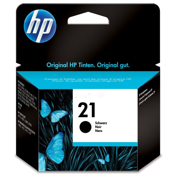 Original HP C9351AE / 21 Druckkopfpatrone schwarz Original HP C9351AE / 21 Druckkopfpatrone schwarz von HP