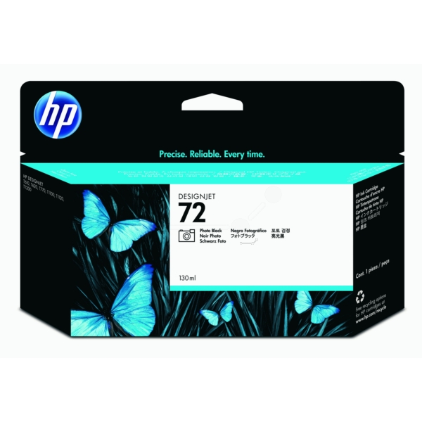 Original HP C9370A / 72 Tintenpatrone schwarz von HP