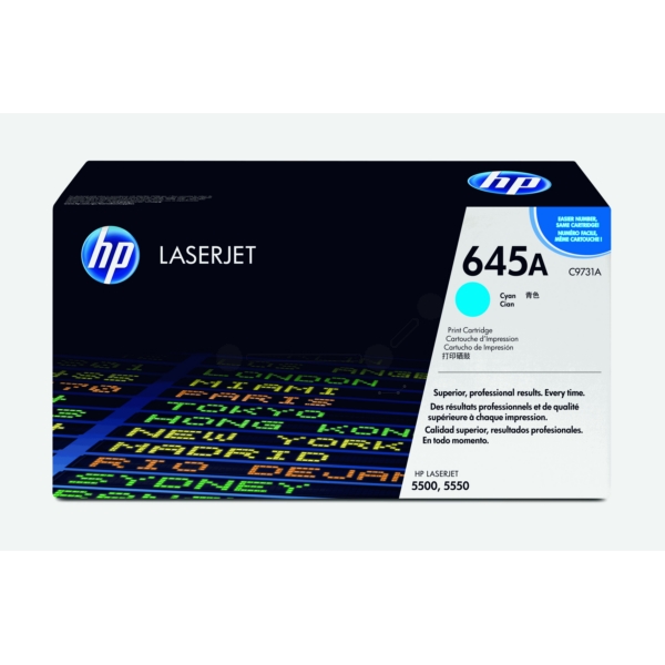 Original HP C9731A / 645A Toner cyan Original HP C9731A / 645A Toner cyan von HP