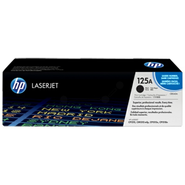 Original HP CB540A / 125A Toner schwarz Original HP CB540A / 125A Toner schwarz von HP
