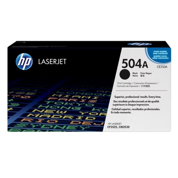 Original HP CE250A / 504A Toner schwarz Original HP CE250A / 504A Toner schwarz von HP